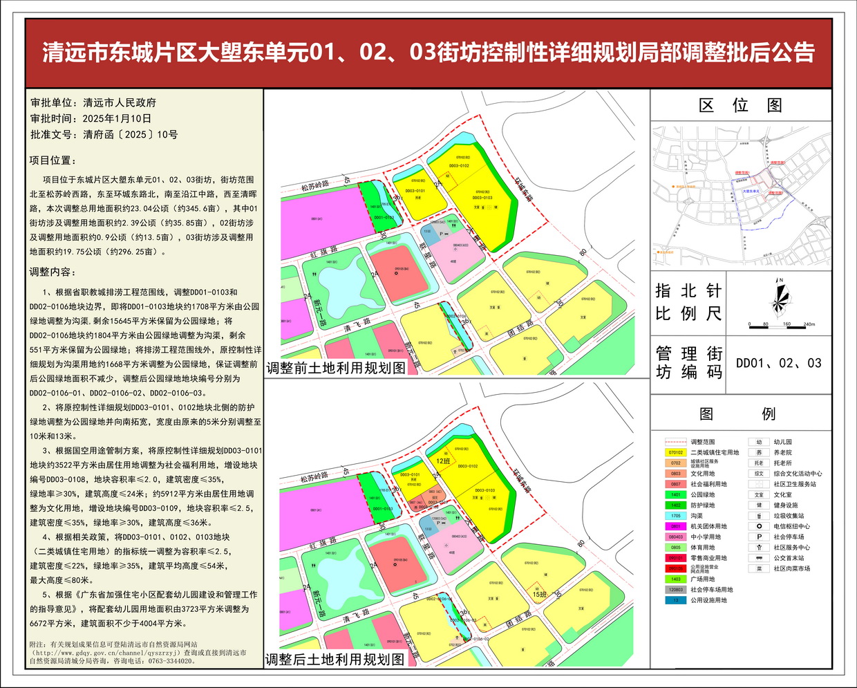 《清遠(yuǎn)市東城片區(qū)大塱東單元01、02、03街坊控制性詳細(xì)規(guī)劃局部調(diào)整》批后公告---s.jpg